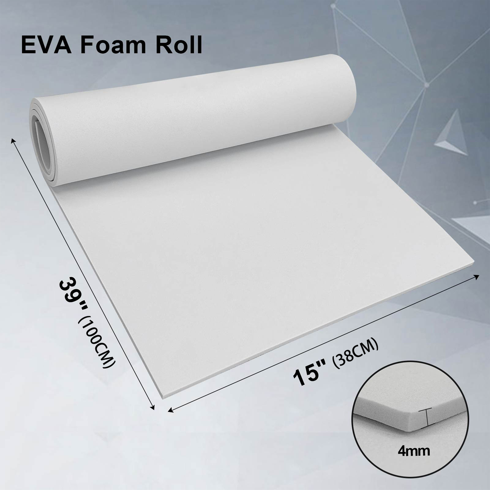 EVA Foam Roll Sponge Paper  2m - Eva Foam Sheet avaliação e preço
