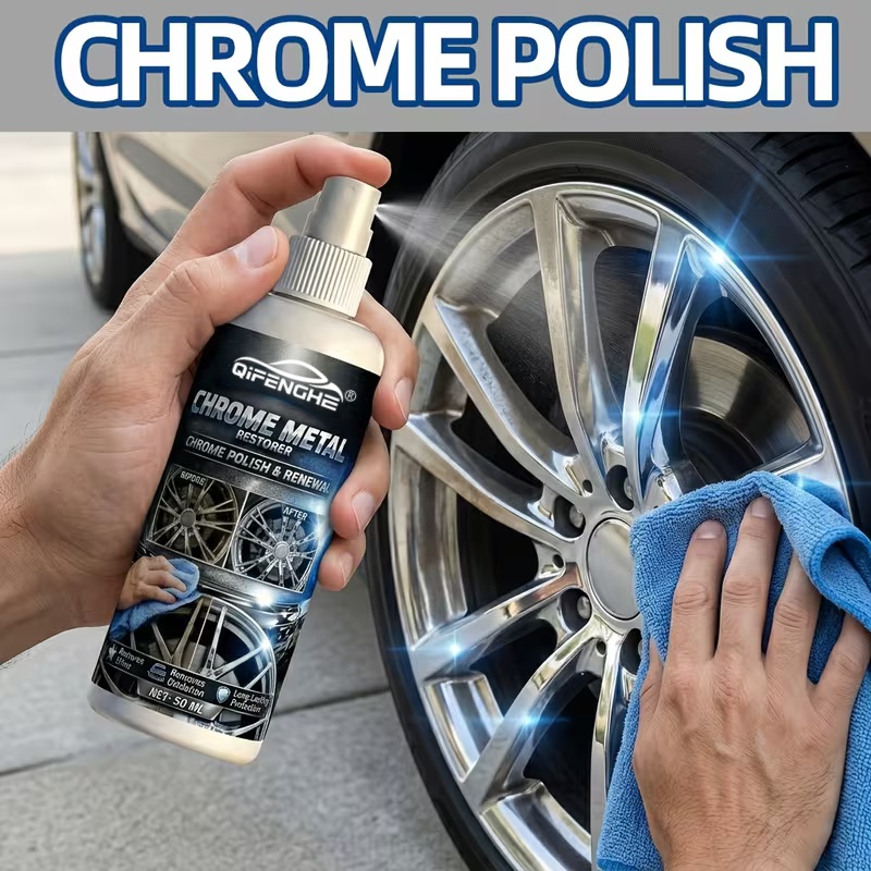 Chrome Metal Polish & Renewal  - Metallic Spray Paint avaliação e preço