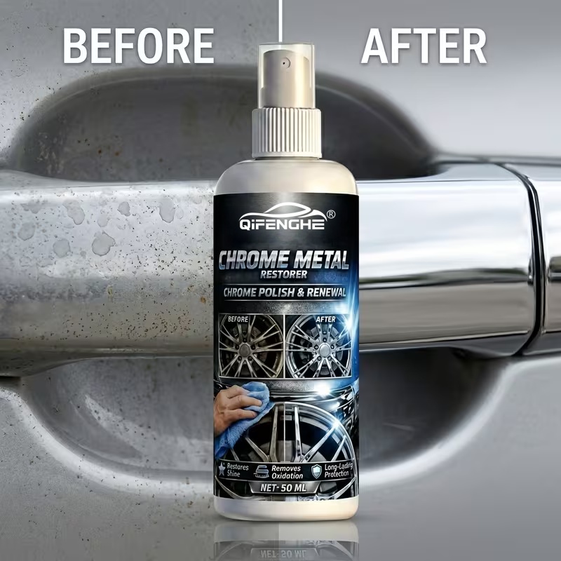 Chrome Metal Polish & Renewal  - Metallic Spray Paint avaliação e preço