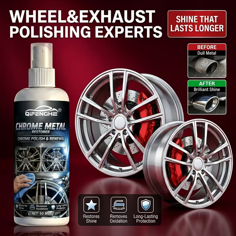 Chrome Metal Polish & Renewal  - Metallic Spray Paint avaliação e preço