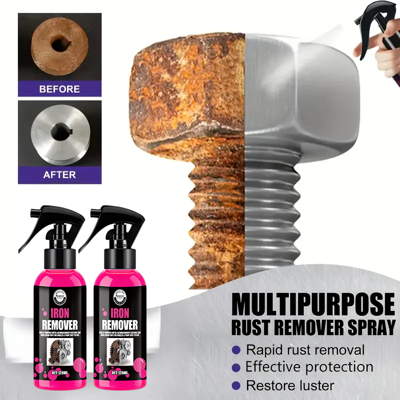 All-Purpose Rust Remover Spray - Metallic Spray Paint avaliação e preço