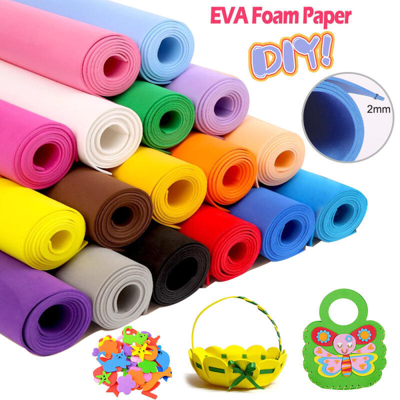 Colorful EVA Foam Sheets 2mm T - Eva Foam Sheet avaliação e preço