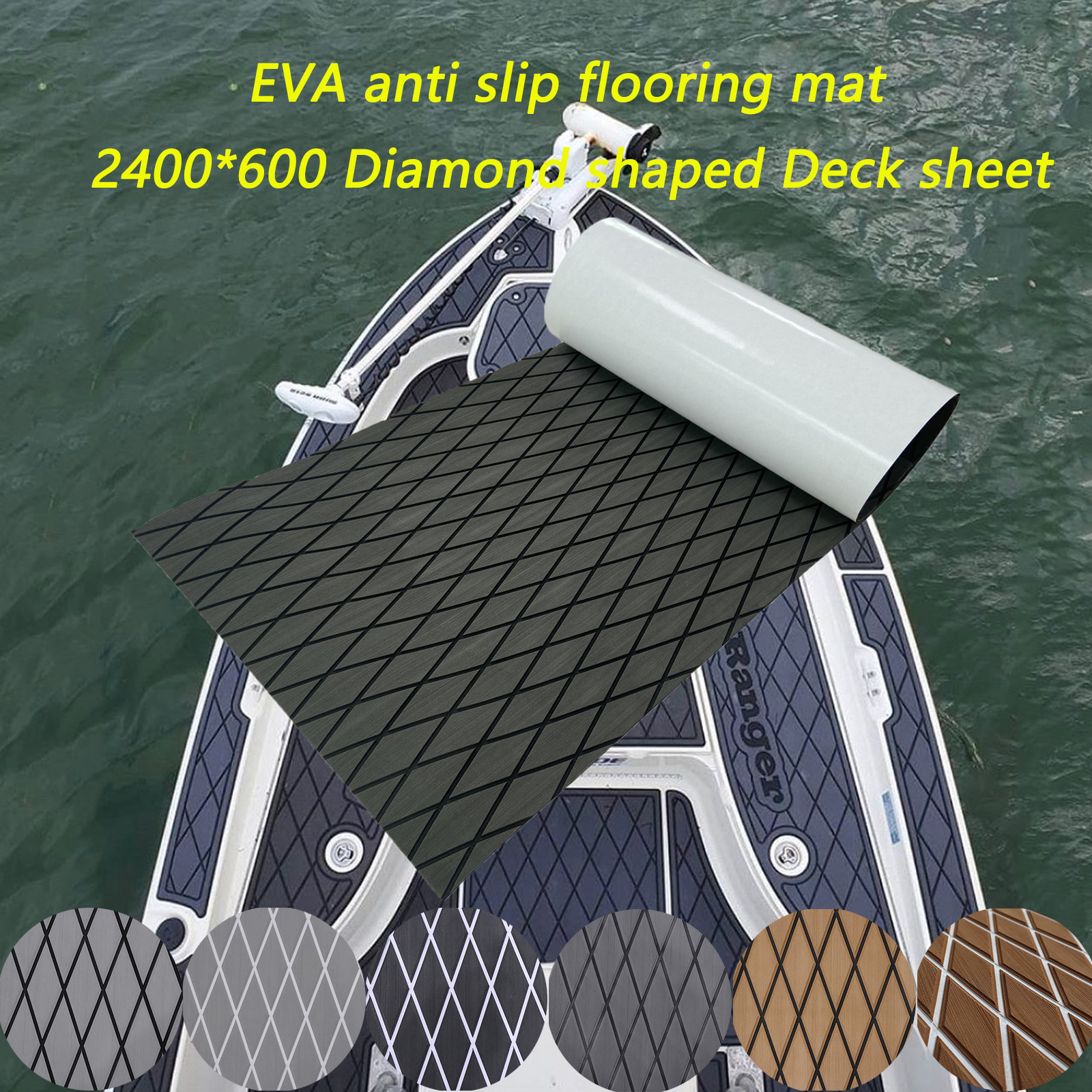 2400*600*6mm Thick Diamonds EV - Eva Foam Sheet avaliação e preço