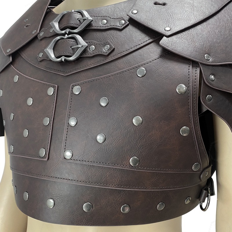 Medieval Studded Shoulder Ches - Cosplay Prop avaliação e preço