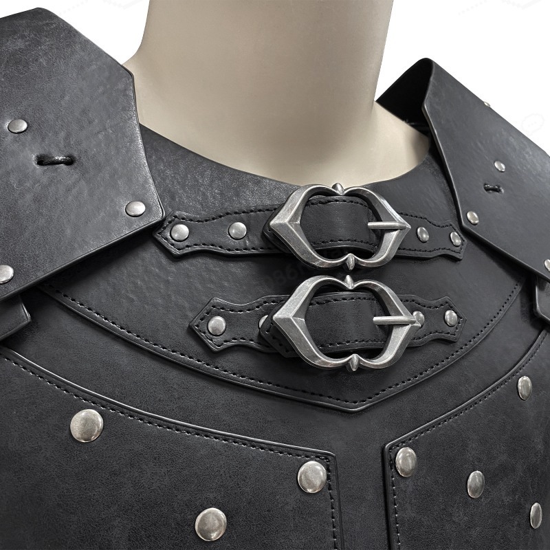 Medieval Studded Shoulder Ches - Cosplay Prop avaliação e preço
