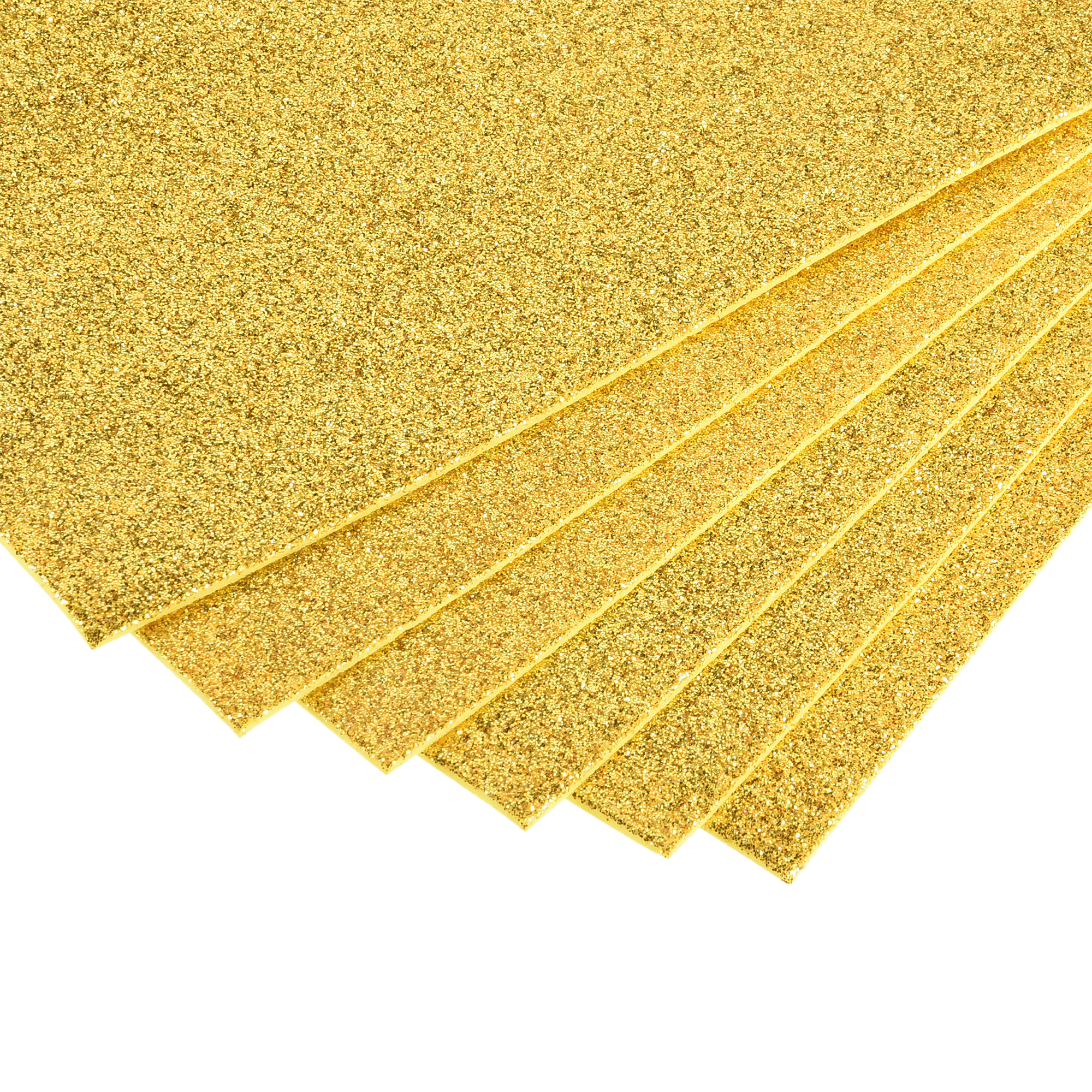 Uxcell 6pcs 2mm Thick Gold Pow - Eva Foam Sheet avaliação e preço