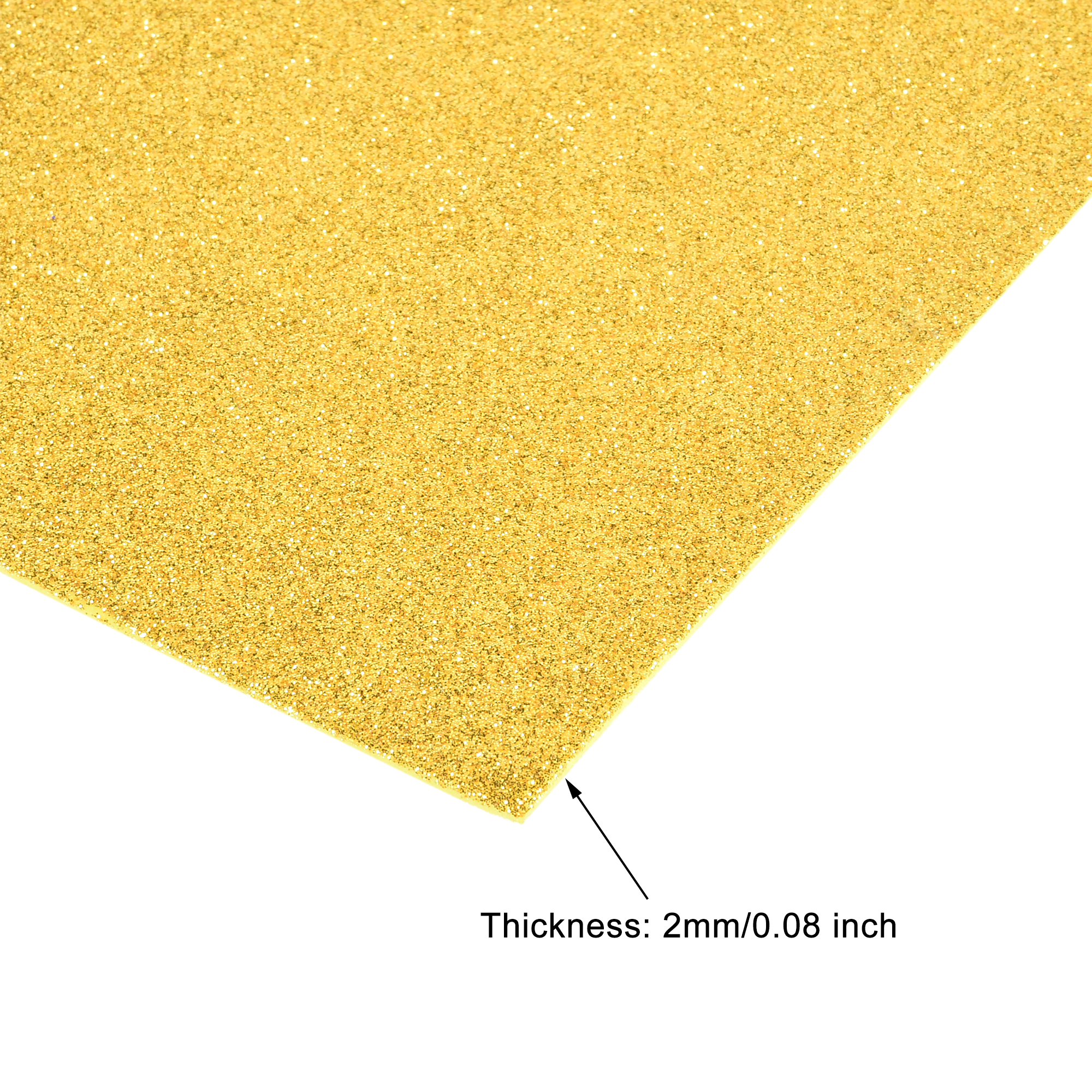 Uxcell 6pcs 2mm Thick Gold Pow - Eva Foam Sheet avaliação e preço