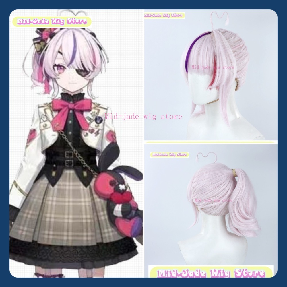 Mid-jade Wig NIJISANJI EN Mari - Prop En Cosplay avaliação e preço
