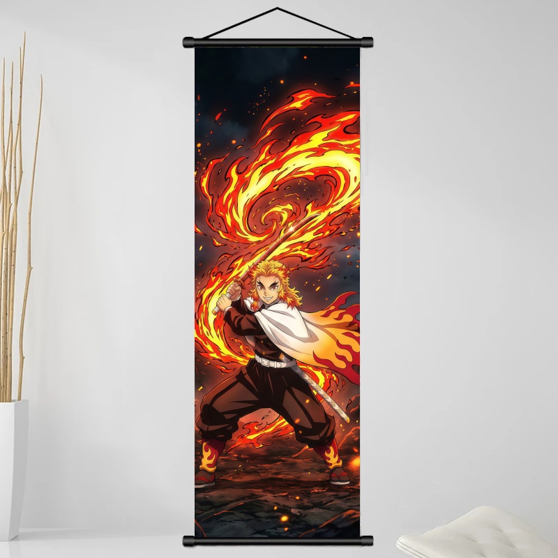 Demon Slayer Kyojuro Rengoku H - Anime Cosplay Prop avaliação e preço
