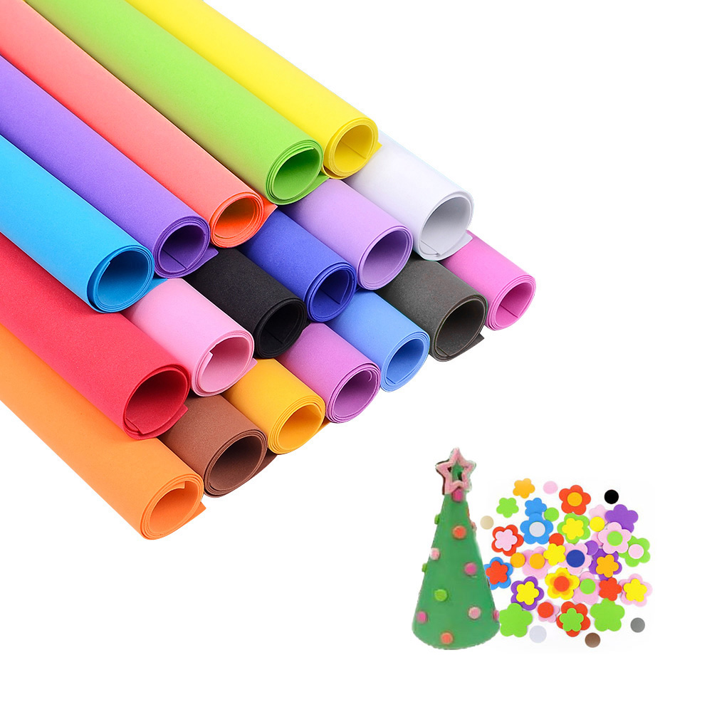 16 Colors Colorful EVA Foam Sh - Eva Foam Sheet avaliação e preço