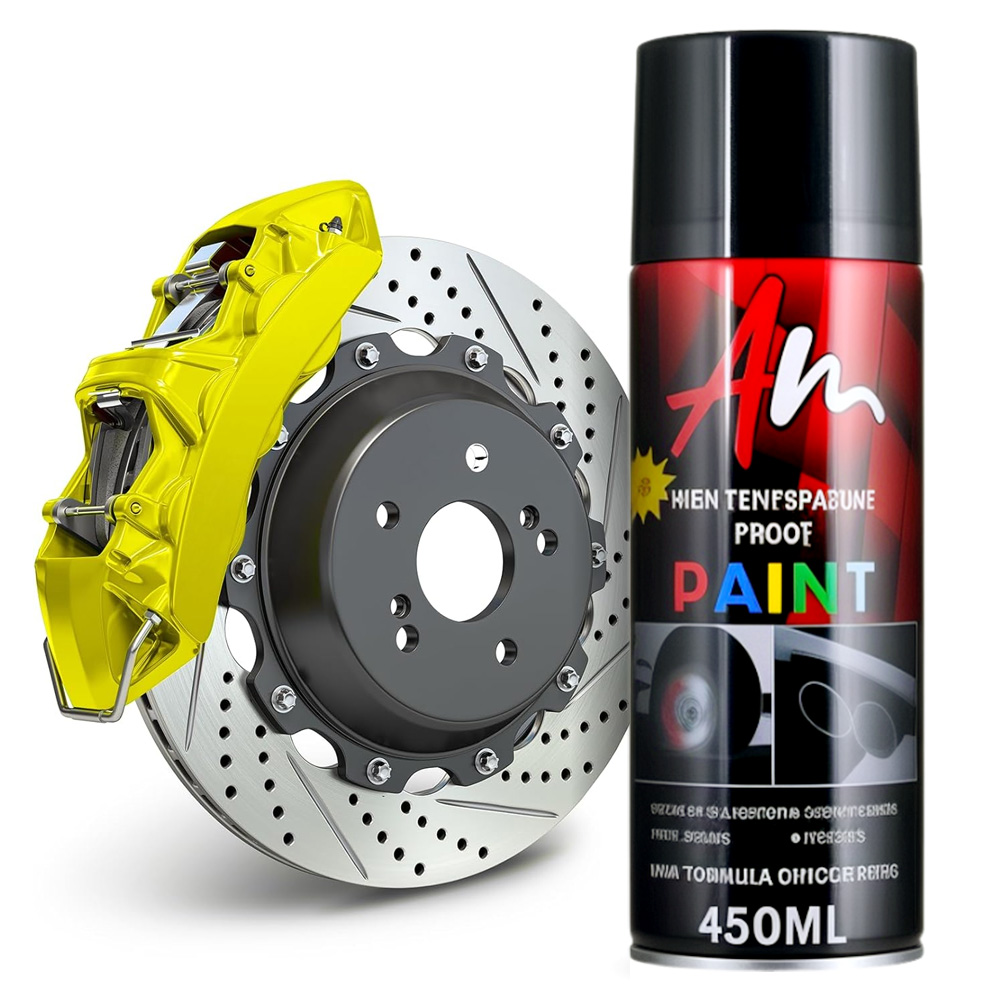 DIY Brake Caliper Paint 2K Aer - Metallic Spray Paint avaliação e preço