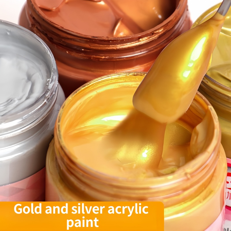 1pcs/100ml/300ml Xiajiaer Gold - Metallic Spray Paint avaliação e preço