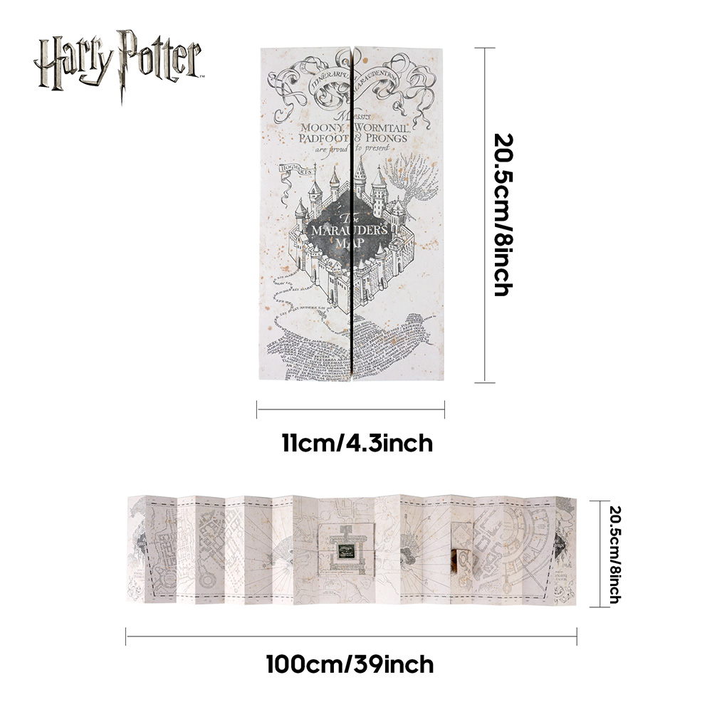 1PC Map Of The Marauder's Scho - Cosplay Prop avaliação e preço